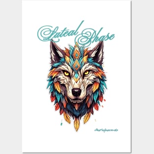 Luteal Phase Wolf | PMDD Awareness Posters and Art